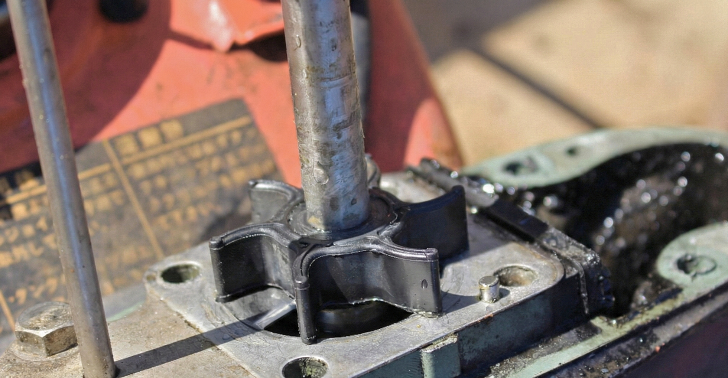 Крыльчатка на своём рабочем месте