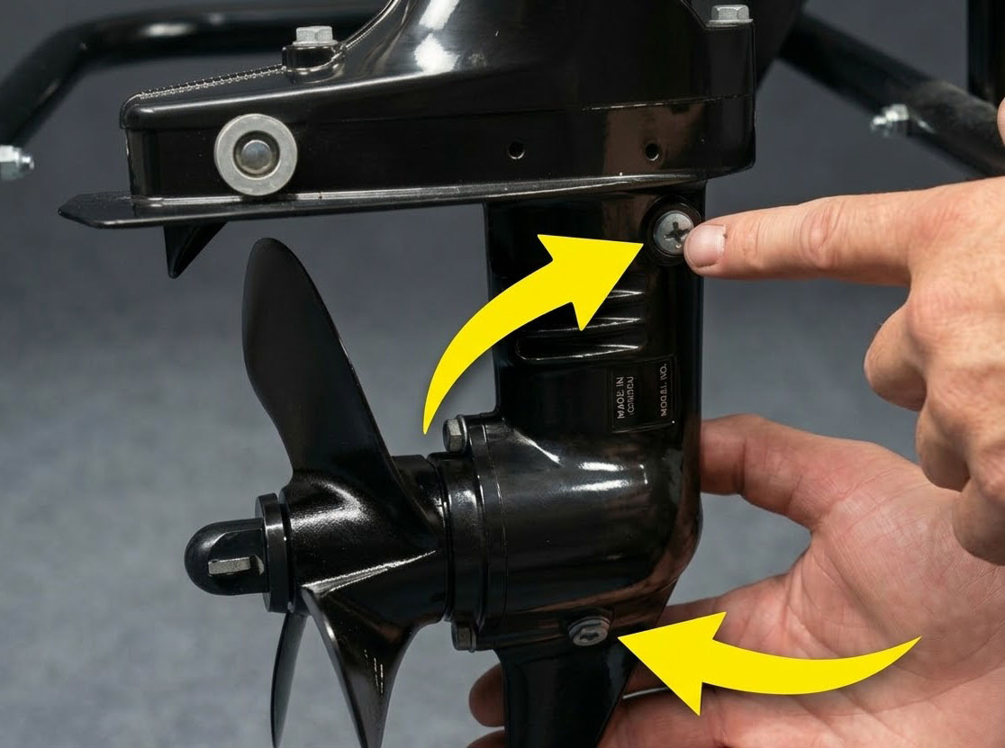 Редуктор лодочного мотора Suzuki DF2.5