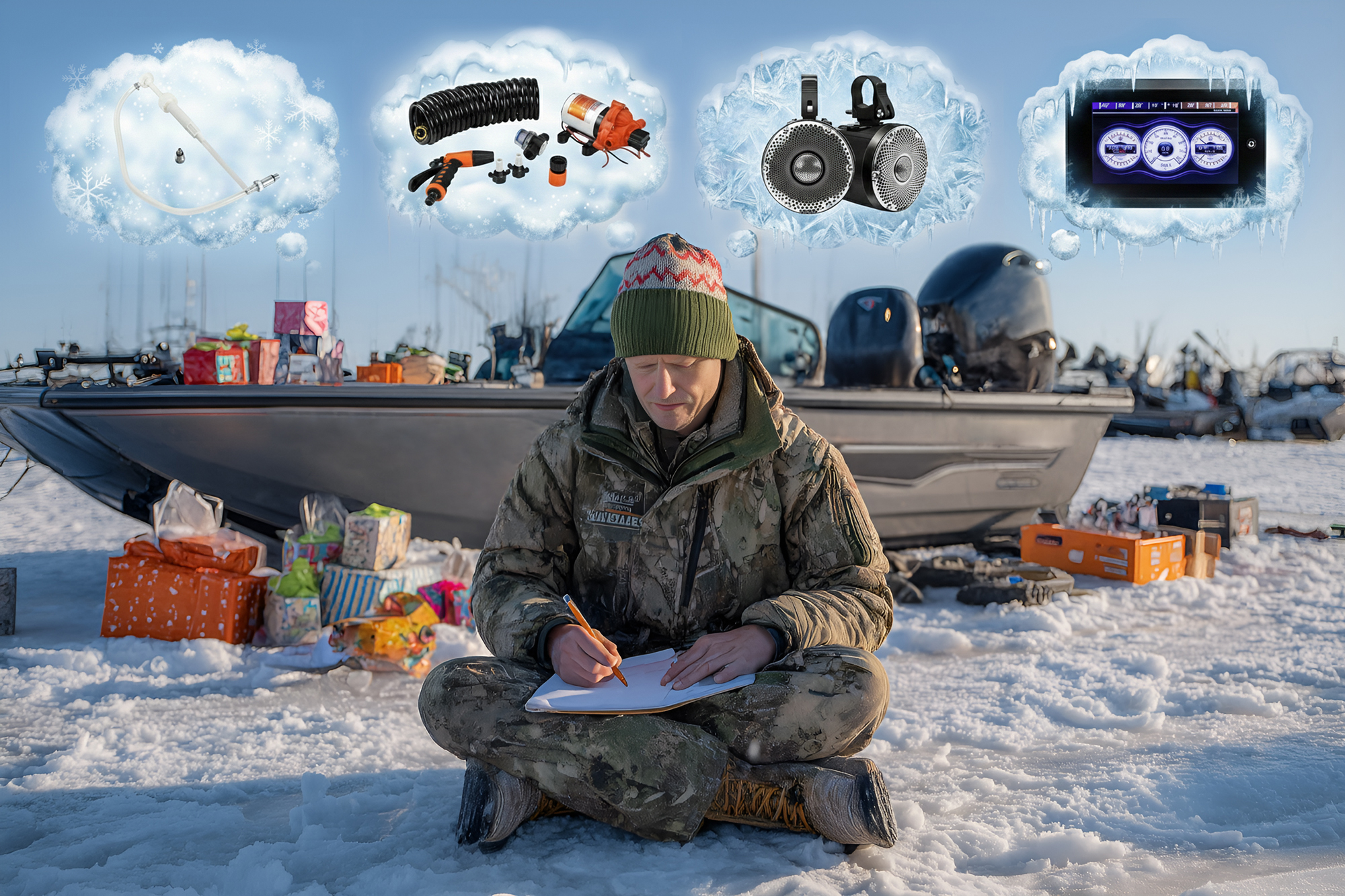 Как же сложно выбрать хороший подарок для водно-моторного хобби