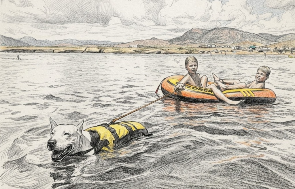 собака-буксировщик