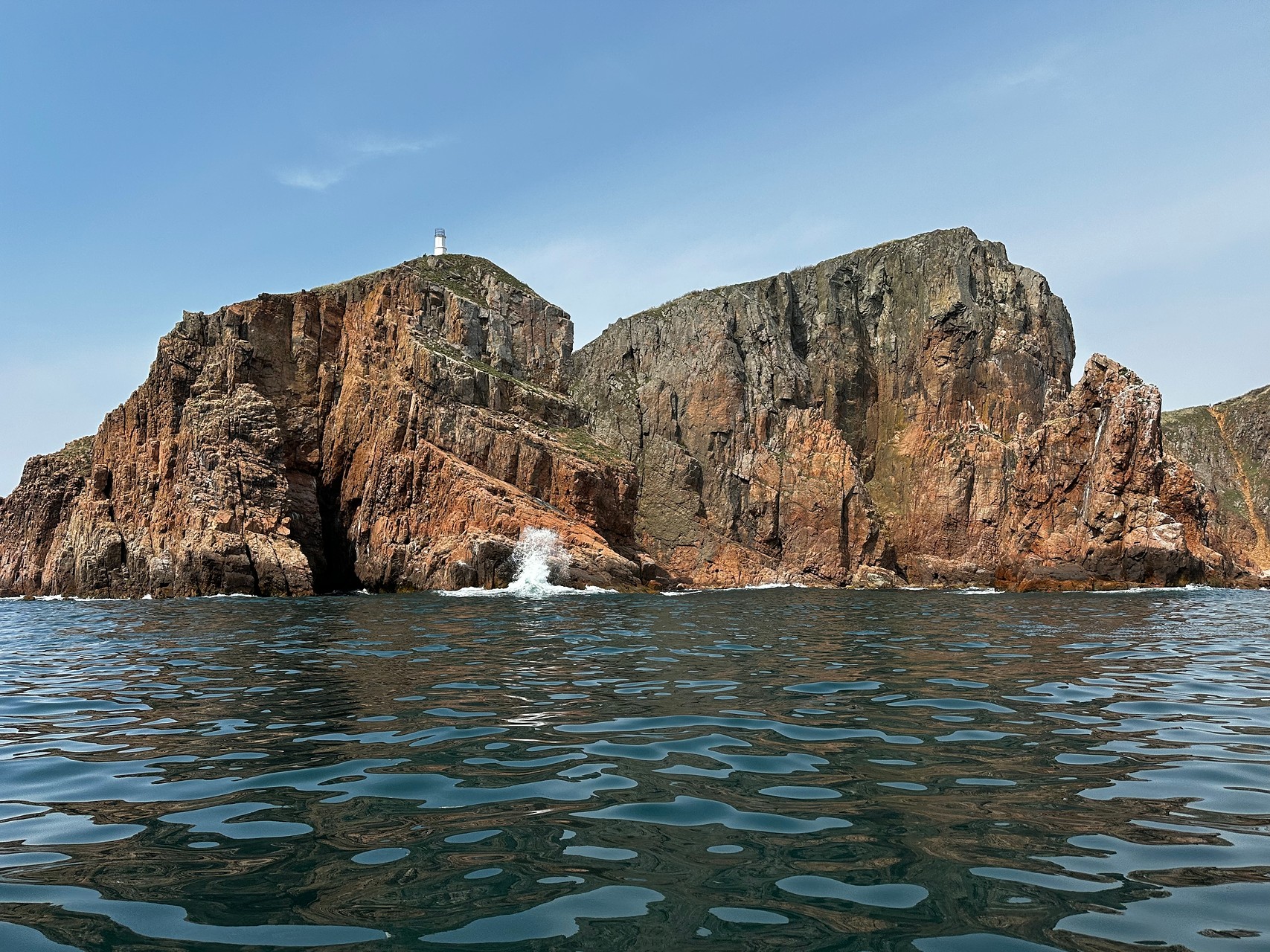 Прекрасные виды Японского моря близ Владивостока