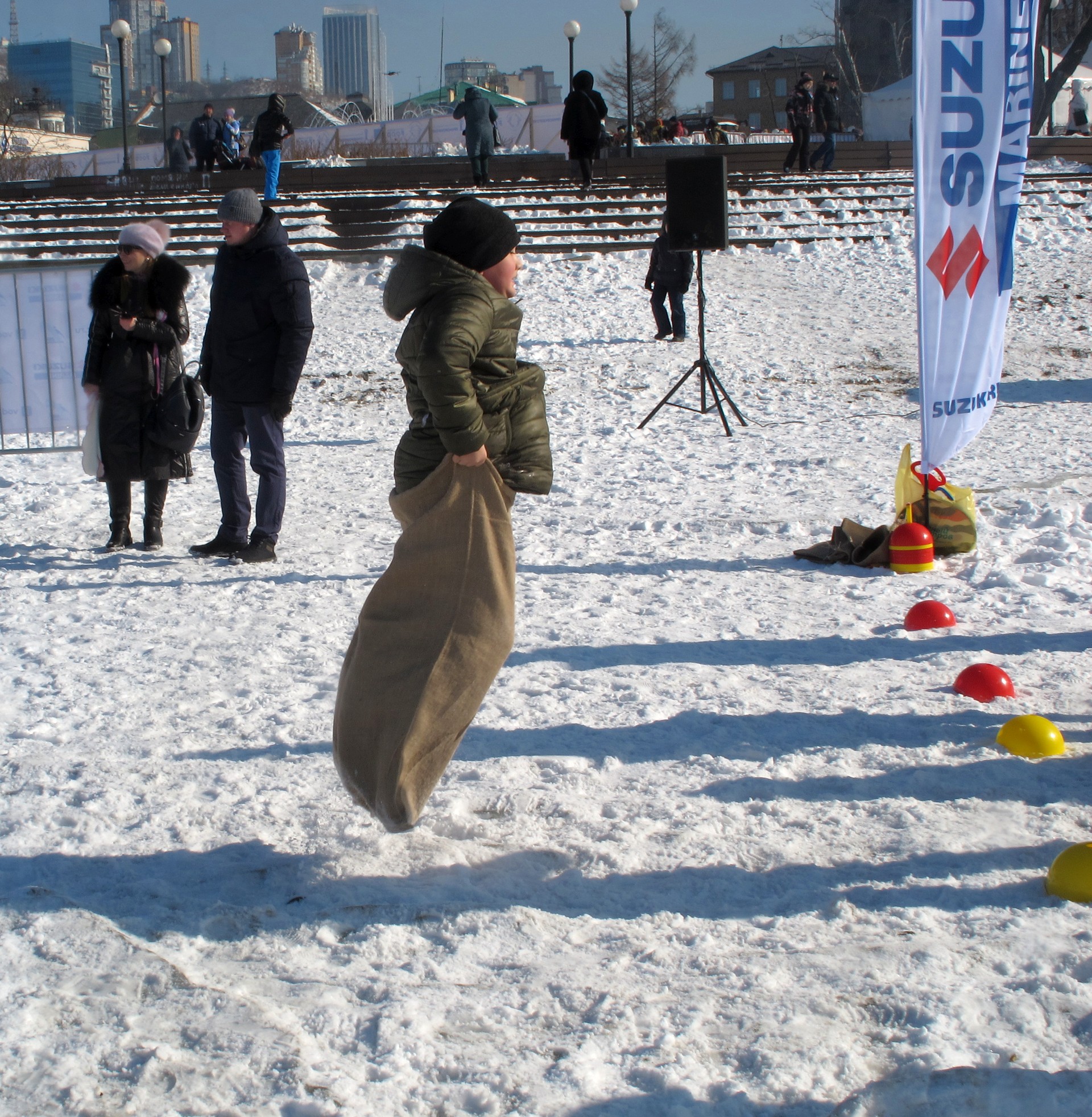 Конкурсы для зрителей. Народная рыбалка, Владивосток, 23 января