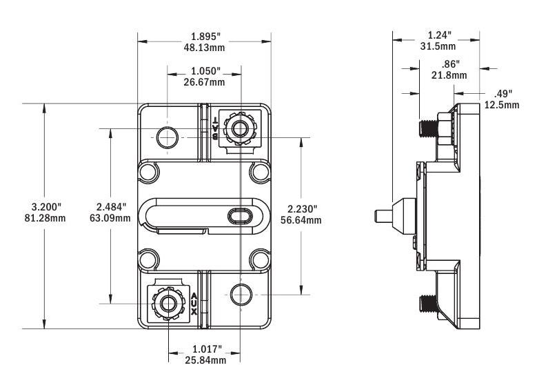 Схема автомата предохранителя