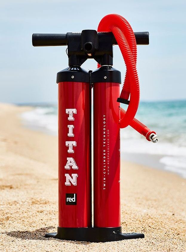 Насос для sup-доски двойной red paddle titan pump tv-532 насос велосипедный merida shock pump высокого давления l 17 8cm 300psi 21bar 210гр 2274001797