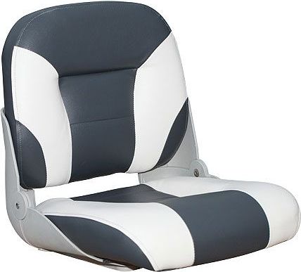 Кресло типа «Sport low back», белое с серым more-10253854