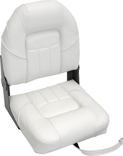 Сиденье мягкое складное premium centurion boat seat, белое 75129W