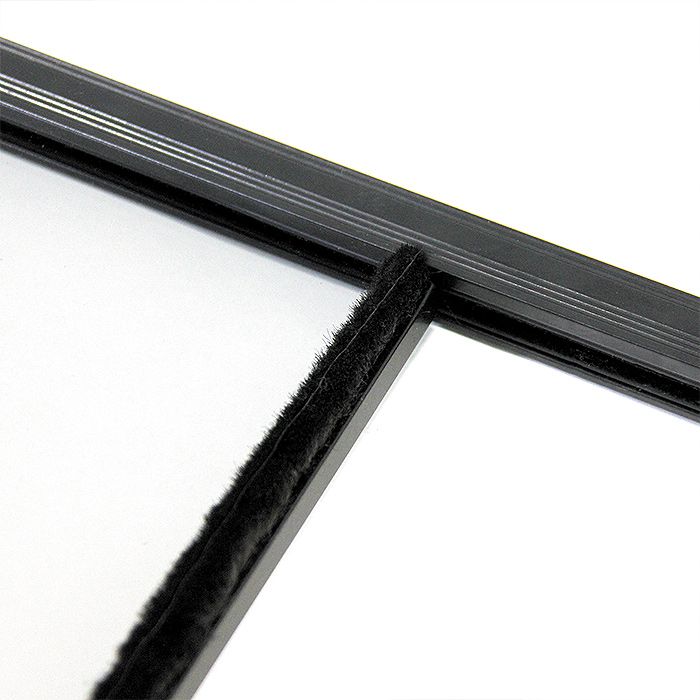 Форточка накладная со сдвижным стеклом, левая 607x334 030910T, размер 343x300 - фото 2