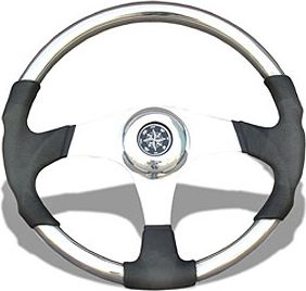 Рулевое колесо «Matrix», черный обод. more-10016473