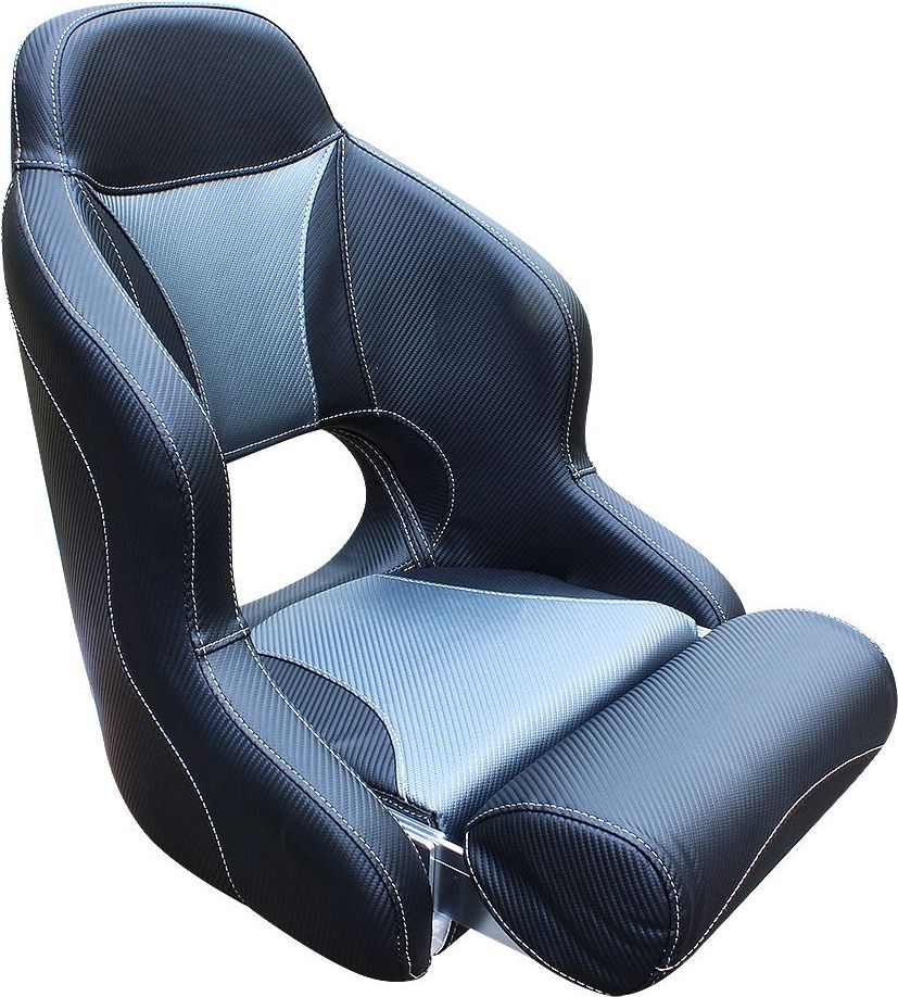 Кресло с болстером skipper carbone, черный с темно-серым more-10265542