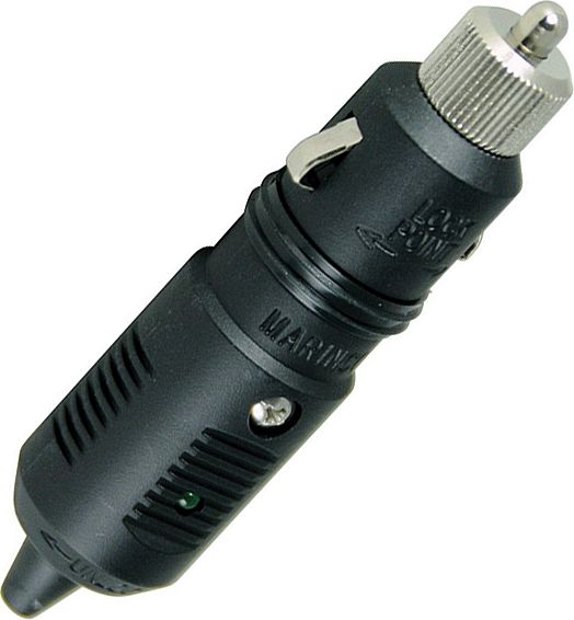 Штекер гнезда прикуривателя12v 12VPG-OEM-B разъем штекер din 5 pin папа на кабель пластик