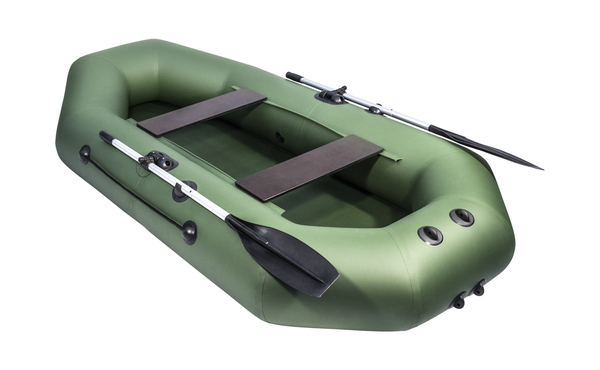 Надувная лодка ПВХ, АКВА-МАСТЕР 260, зеленый - фото 4
