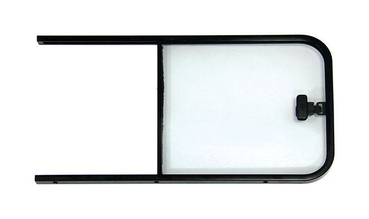Форточка накладная со сдвижным стеклом, правая 607x334 030909T, размер 343x300 - фото 1