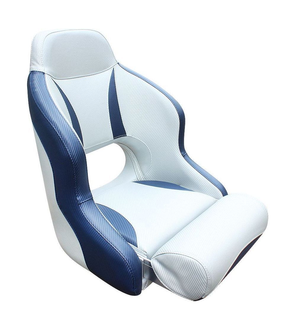 Кресло с болстером Skipper carbone, светло-серый с темно-синим more-10265541, цвет светло-серый/темно-синий - фото 1