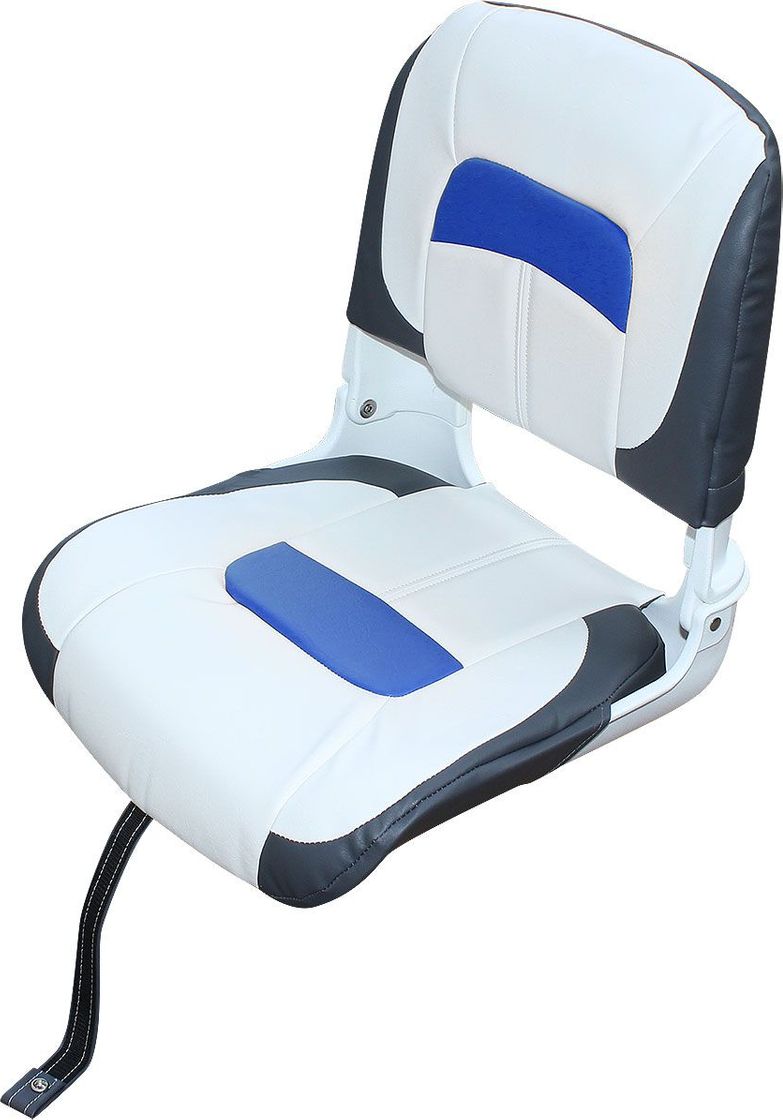 

Кресло «premium hi-back all weather», белое с темно-серым и синим more-10252316