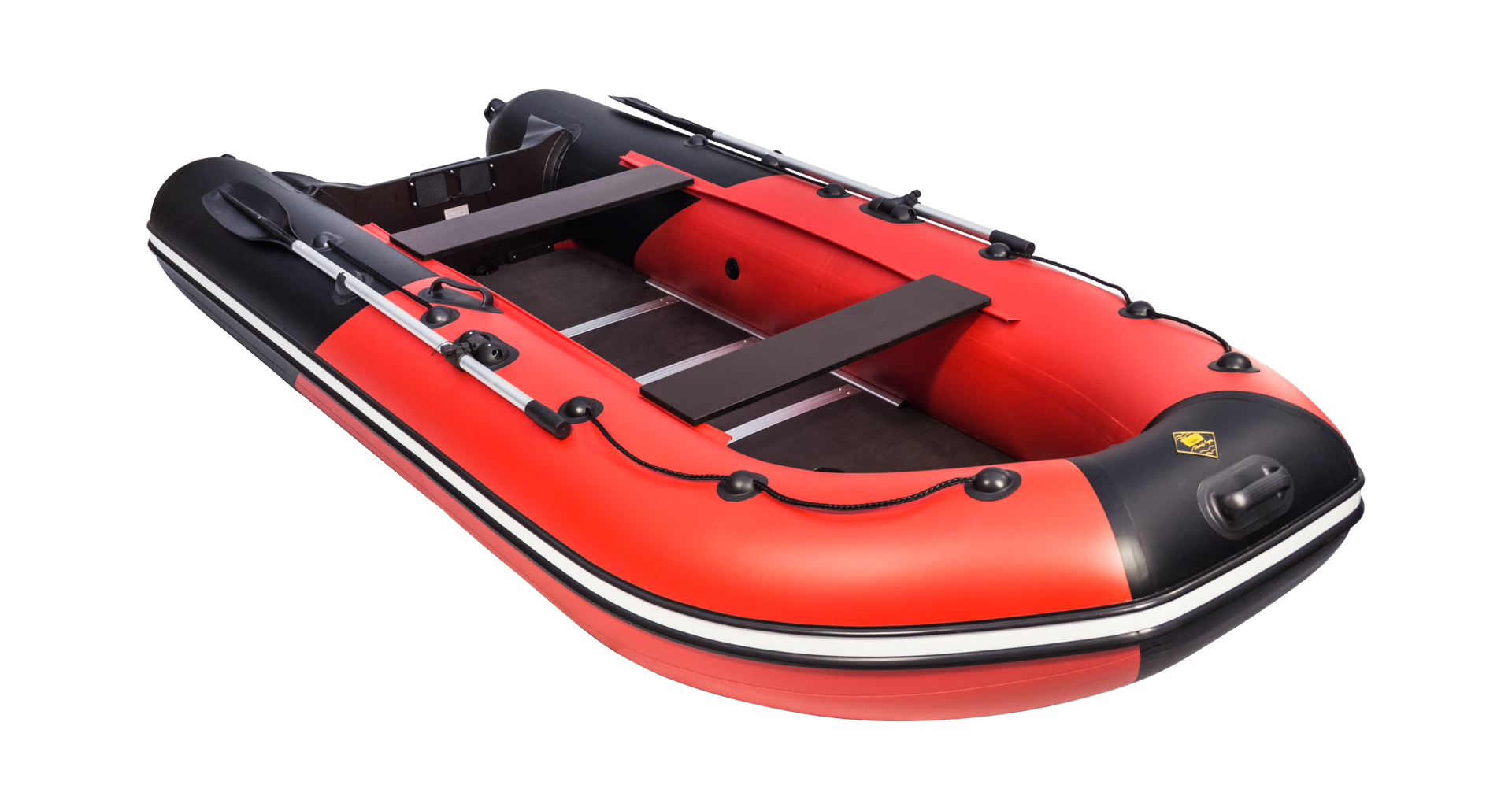 Надувная лодка ПВХ, Ривьера Компакт 3600 СК Комби, красный/черный 4603725300675, размер 855х195 - фото 6