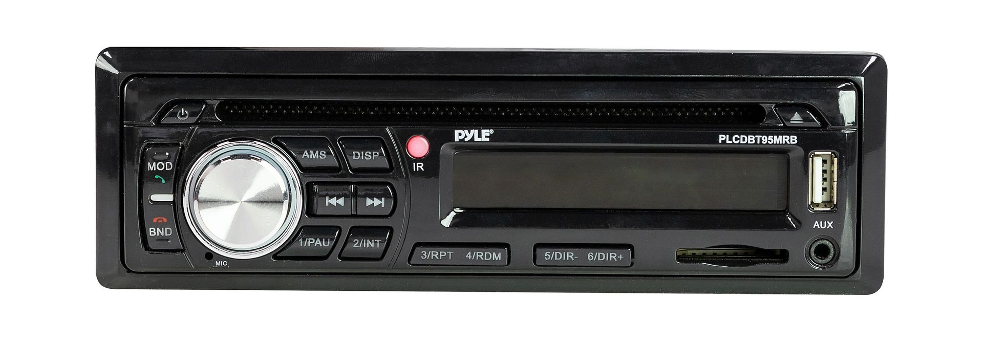 Аудиосистема PYLE PLCDBT95MRB, комплект PLCDBT95MRB, размер 178х108х50, цвет черный Головное устройство – PLCDBT95MR Акустика – PLMR60B - фото 2