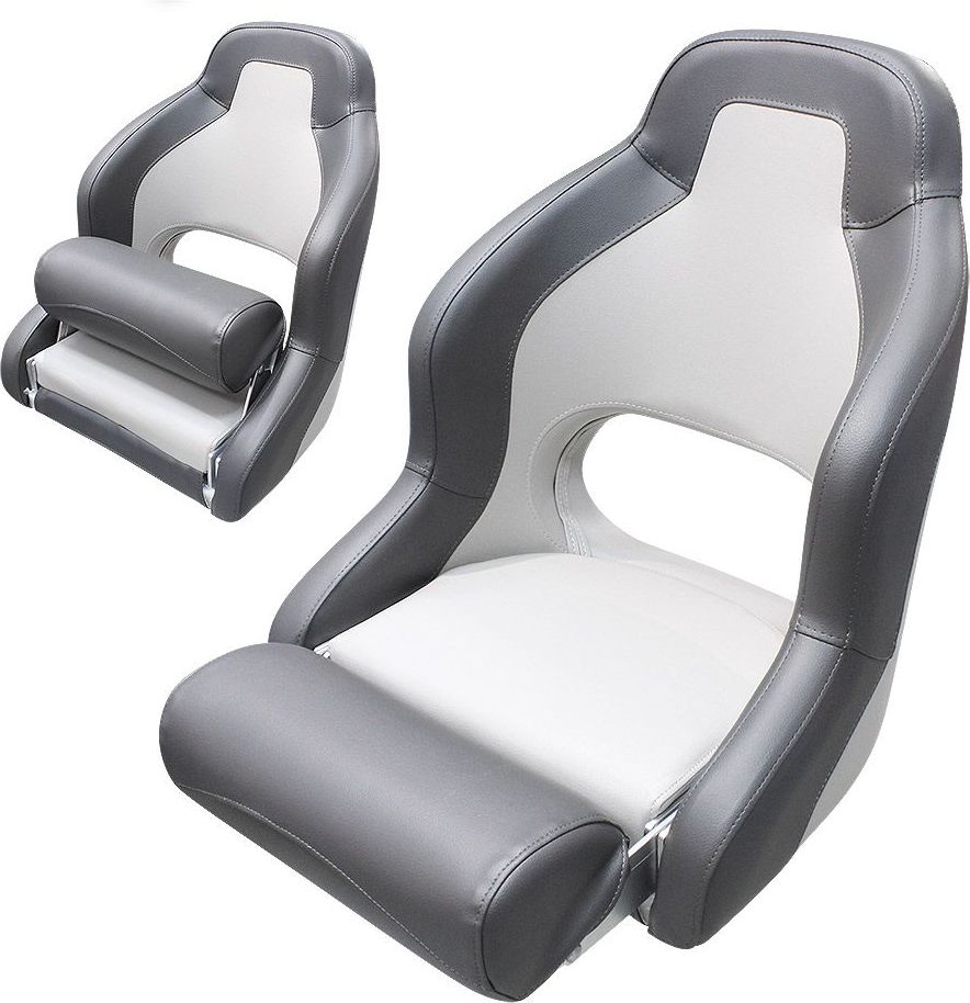 Кресло с болстером «First Mate», светло-серый + темно-серый more-10251858, цвет светло-серый/темно-серый - фото 2