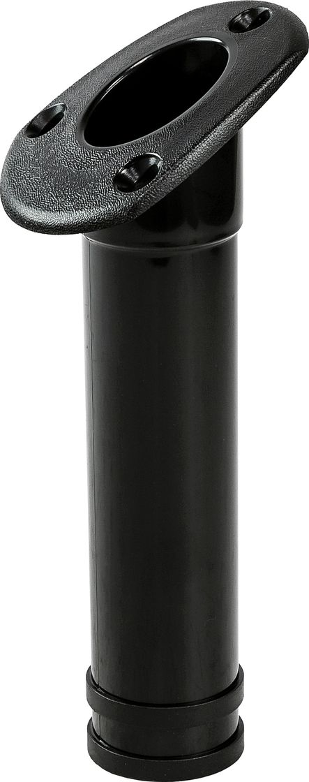 Держатель спиннинга врезной 215х40 мм, черный пластик C12701