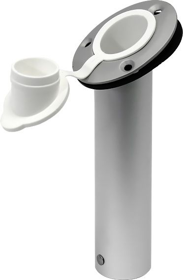 пластиковая трубка держатель для пылесоса starmix Держатель спиннинга врезной с крышкой, алюминий C12716A