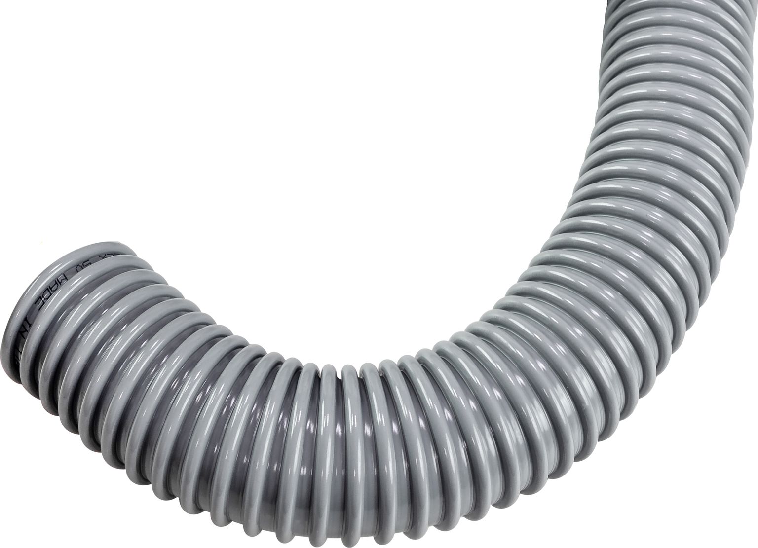 Гофра кабель-трассы 50,8 мм, серая 16-104-38, цвет серый - фото 2