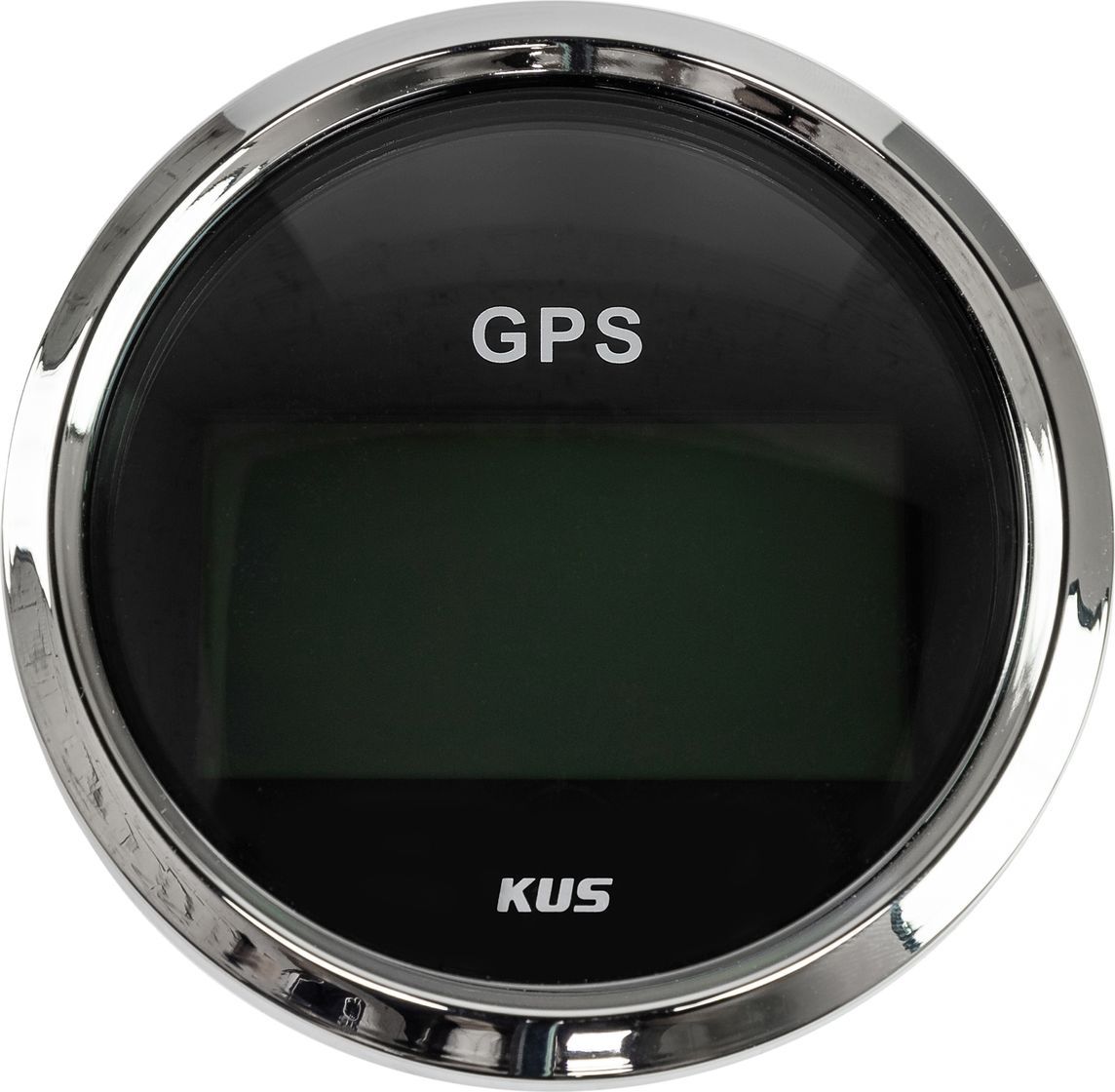 GPS-спидометр электронный, черный циферблат, нержавеющий ободок, выносная антенна, д. 85 мм JMV00261_KY08021_sale