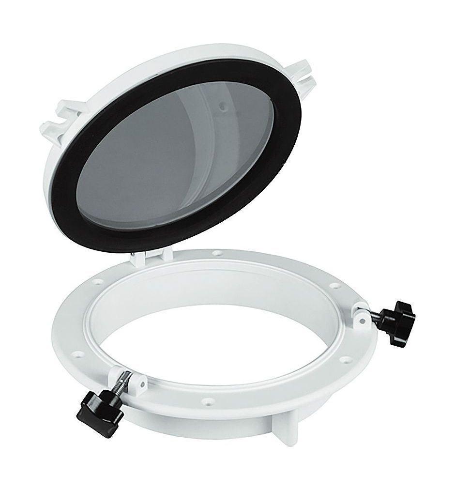 Иллюминатор круглый, 210 мм, белый more-10252382 резиновый белый шпатель skrab