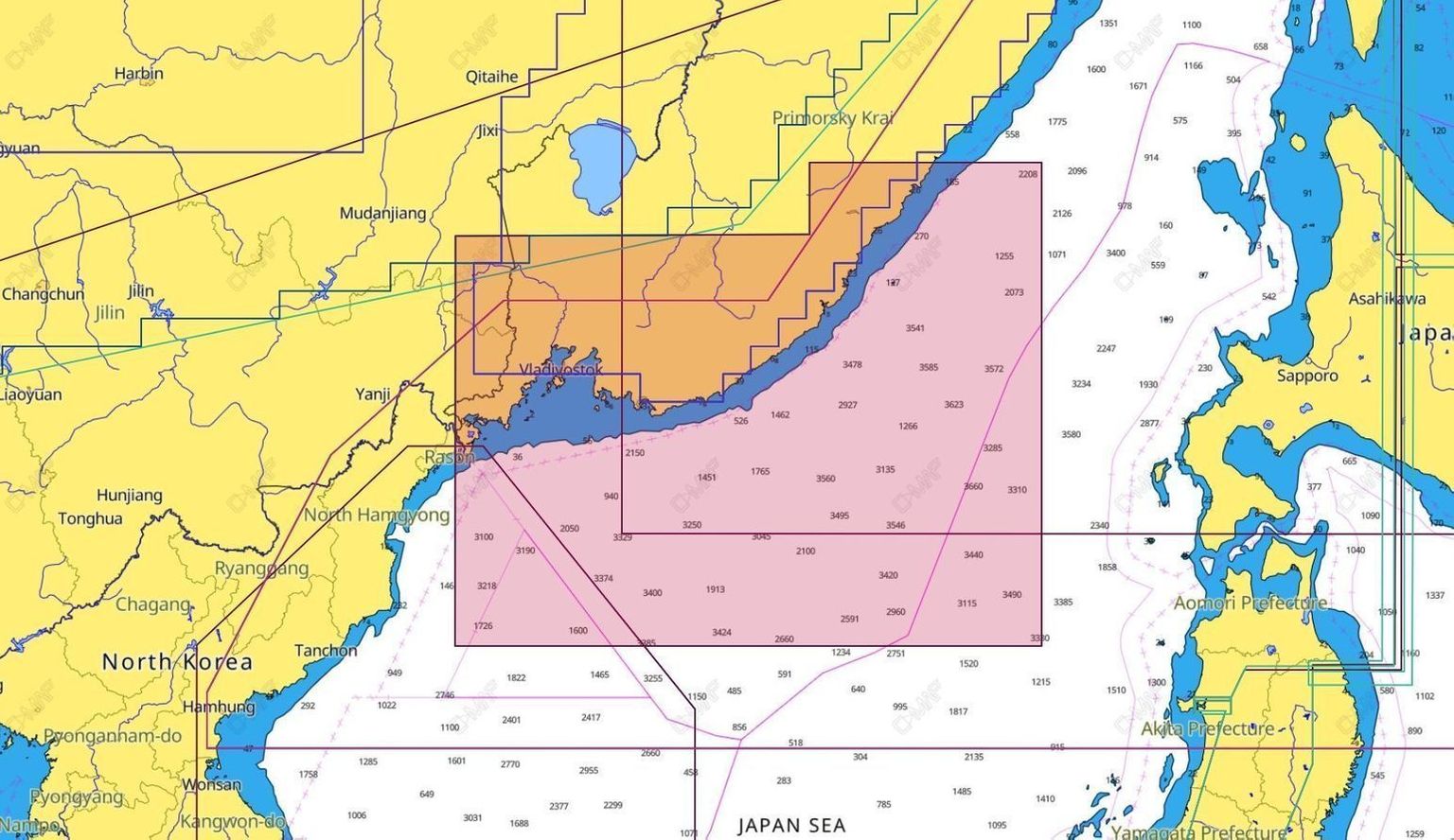 Карта MAX Кенсонский залив-Пластун M009_