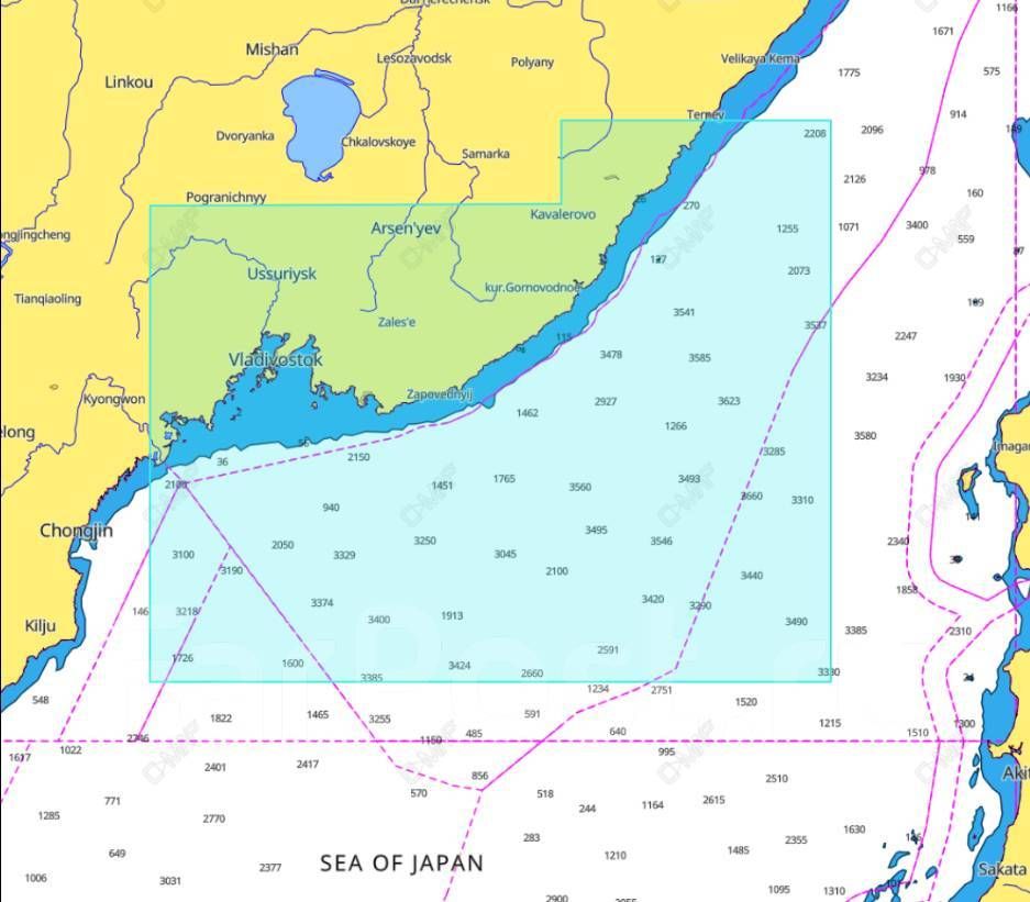 Карта MAX-N+ Кенсонский залив-Пластун Y009_ карта c map max n discover medium kyongsong man to samarga rs y009