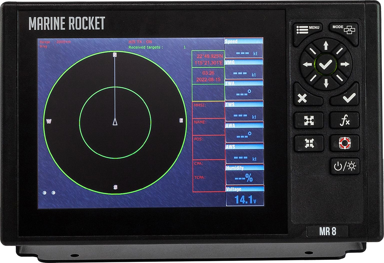 Картплоттер морской 8X c AIS Marine Rocket упаковка из 2 шт 4620136019743_pkg_2