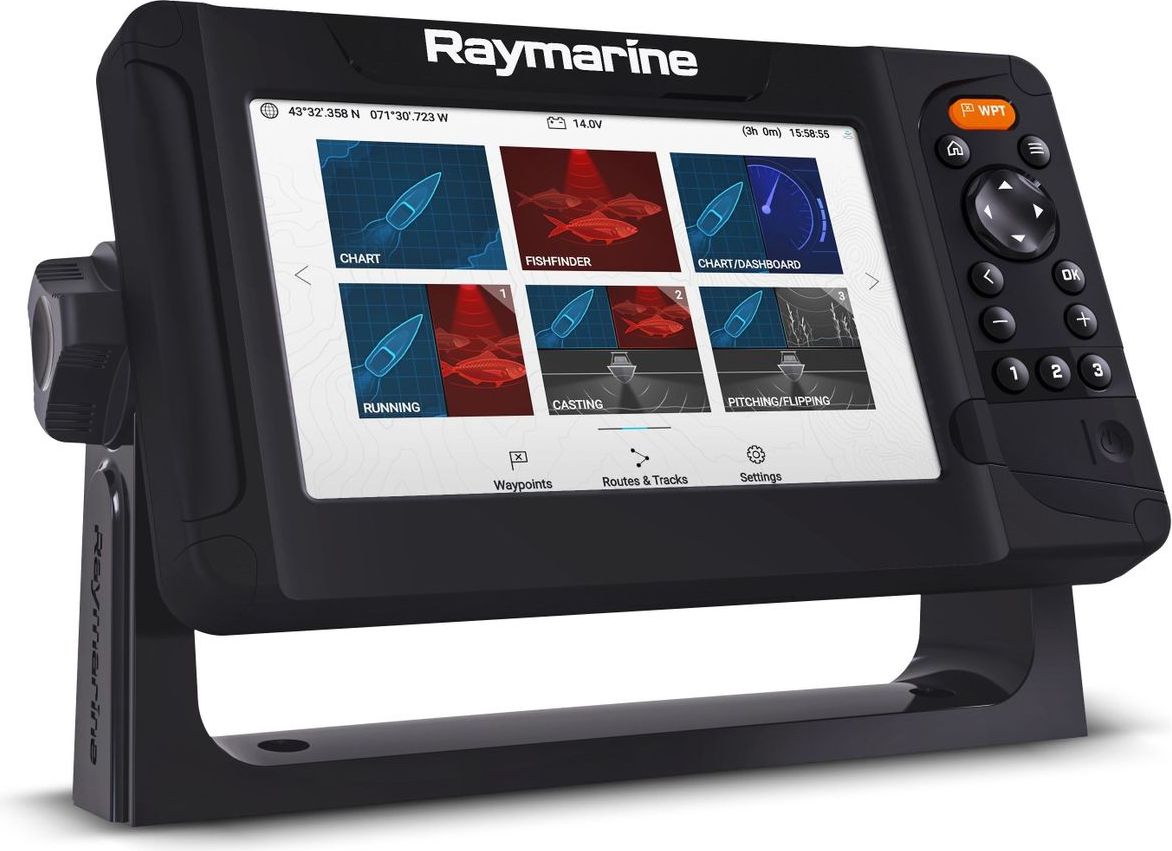 Картплоттер Raymarine Element 7, HV-100 transducer E70644-05 - фото 2