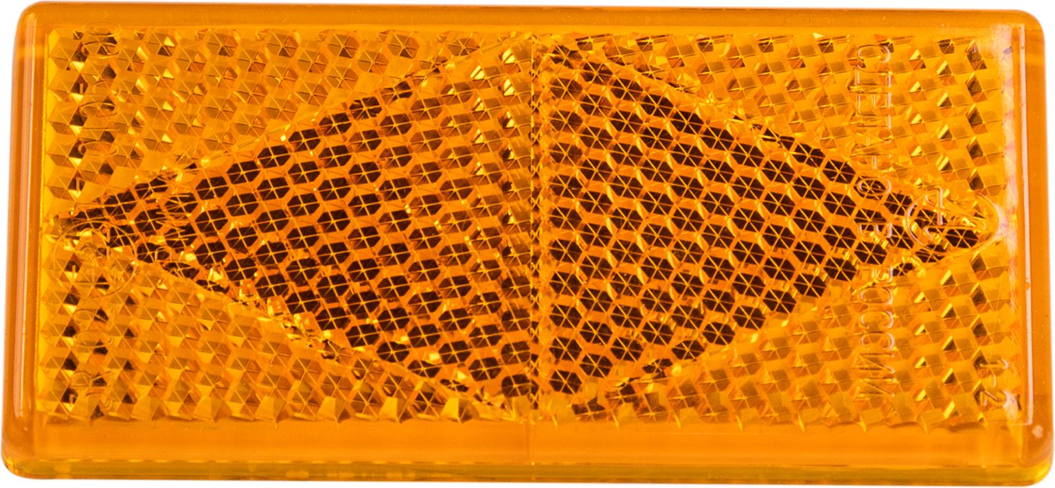 Катафот прямоугольный КТ-001, оранжевый, МЗСА 90960 поднос glasar прямоугольный оранжевый 40х26х4 см