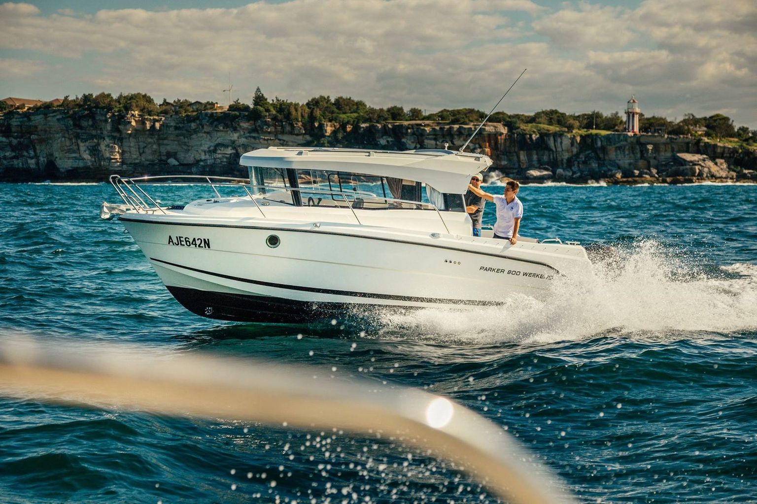 Катер Parker 800 Weekend с мотором Suzuki DF250TX Parker 800 Weekend