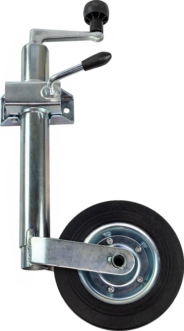 Колесо опорное для прицепа d=48, 200х50 мм, 150 кг в комплекте с креплением 87204 колесо опорное к1 швеллер