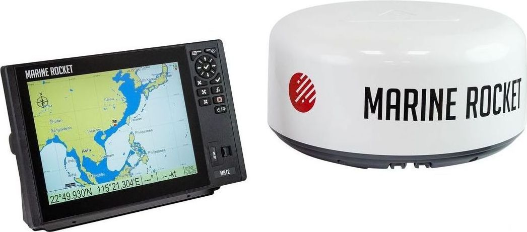 Комплект морской навигации 12C/KRA-1009_N, Marine Rocket 4620136019755 автомобильный дисплей obd gps smart gauge высокое разрешение спидометр автомобильный диагностический инструмент