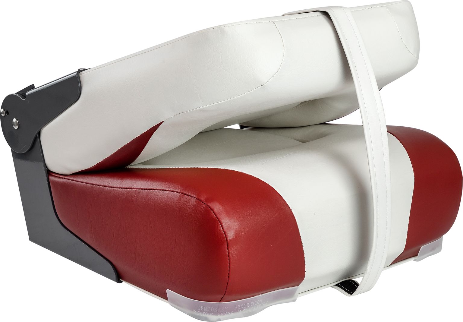 Кресло мягкое складное Craft Pro, обивка винил, цвет белый/красный, Marine Rocket 75185WR-MR - фото 2
