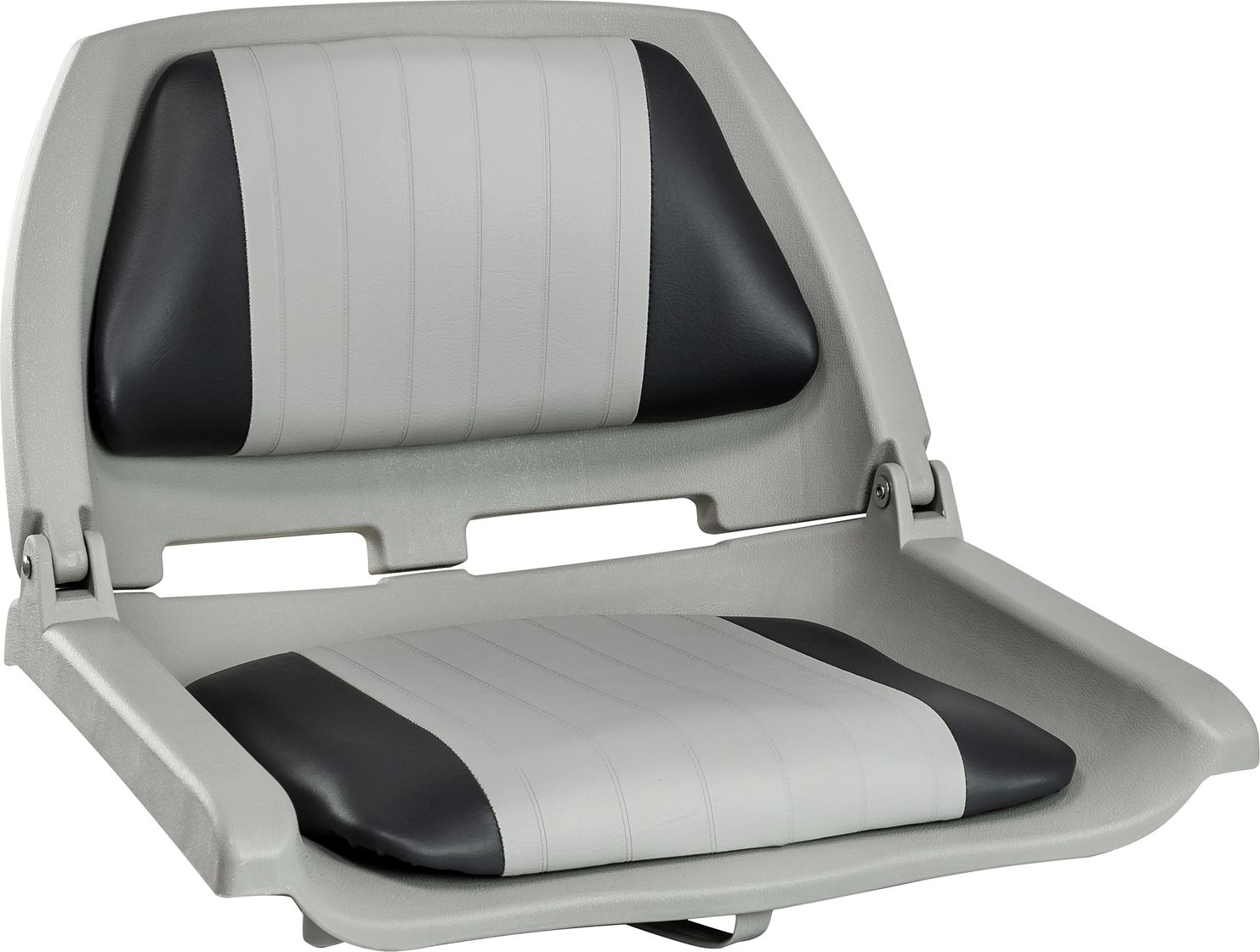 Кресло мягкое складное, обивка винил, цвет серый/угольный, Marine Rocket 75259GC-MR сиденье мягкое bass boat seat серый красный 75132gcr