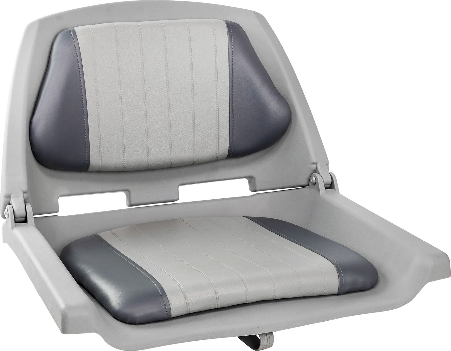 Кресло мягкое складное, серое/серое C12508G кресло пластмассовое складное folding plastic boat seat серое 75110g