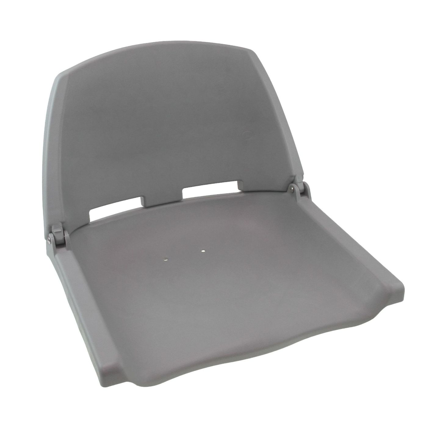 Кресло пластиковое серое C12503G кресло с виниловыми подушками серое с красным more 10253850