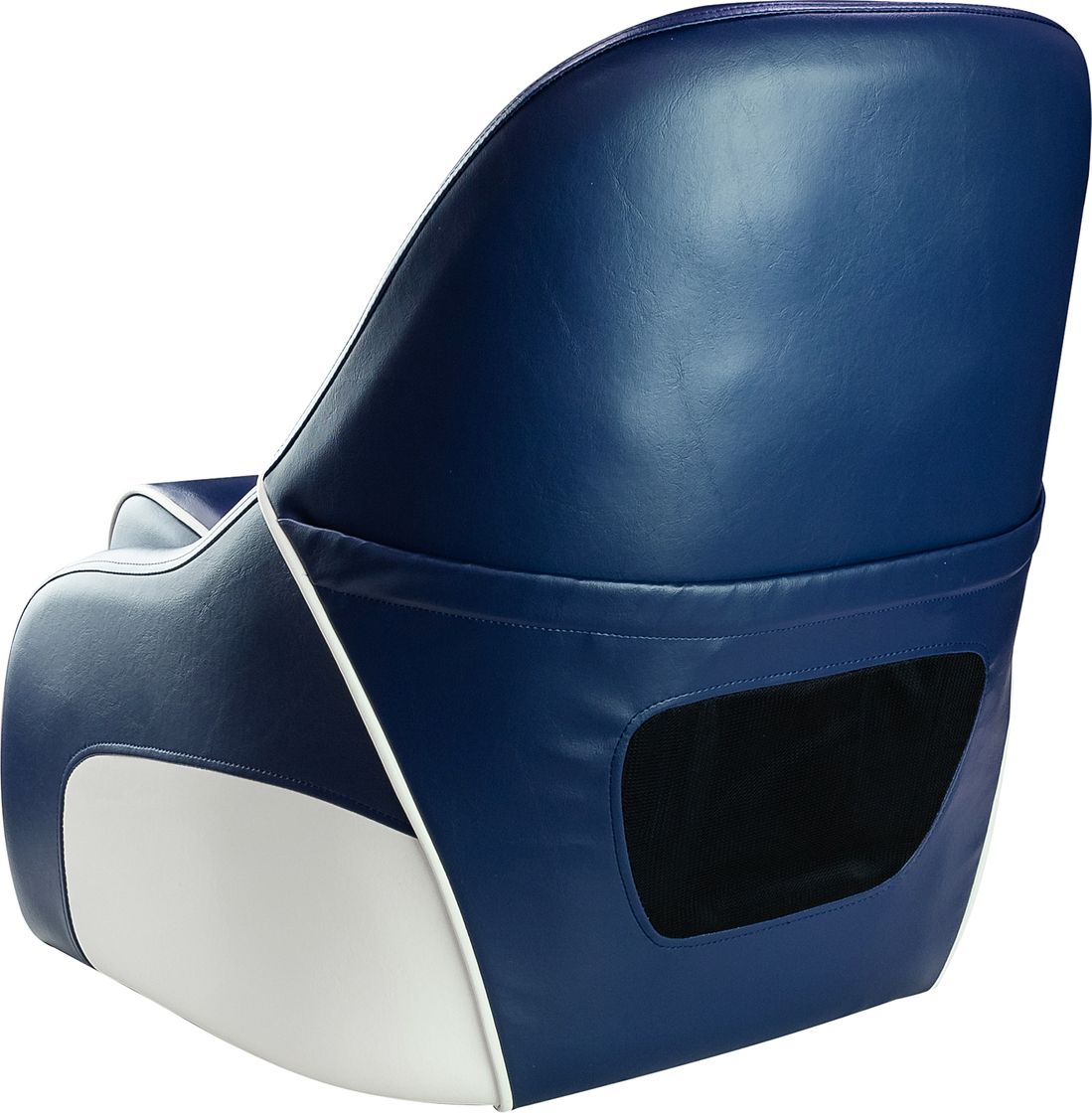 Кресло с болстером Ocean Flip Up, обивка белый/синий винил AL13127WB, цвет белый/синий - фото 5