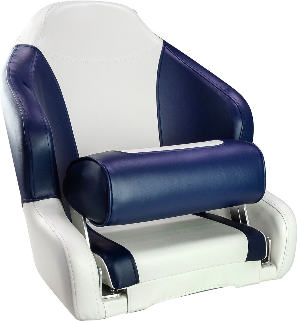 Кресло с болстером Sport Flip Up, обивка белый/синий винил (упаковка из 2 шт.) 12223WB-MR_pkg_2 - фото 2