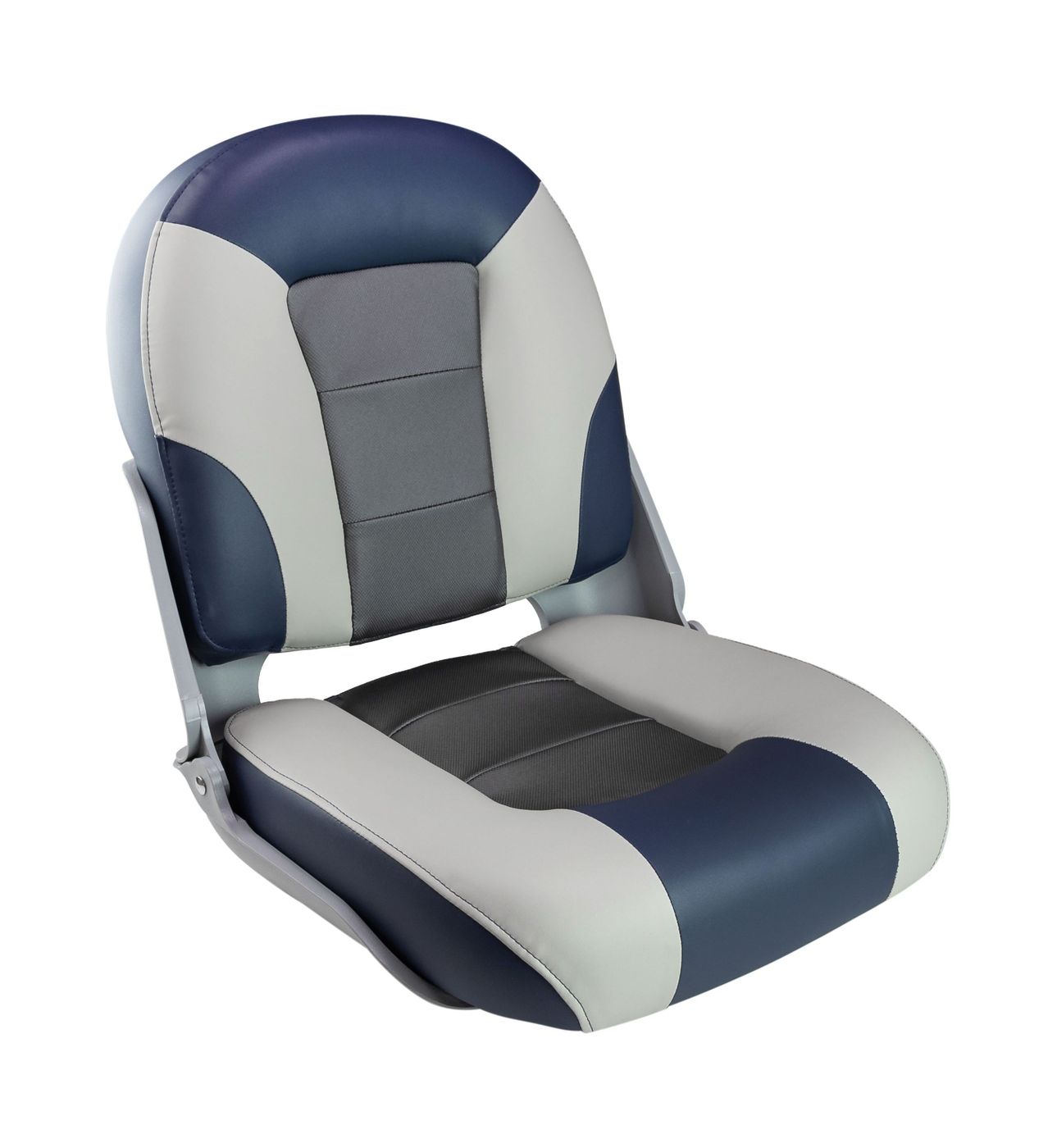 Кресло SKIPPER PREMIUM с высокой спинкой, синий/серый/темно-серый 1061069 конец швартовый d16мм l10м темно синий трехпрядный stmln0316