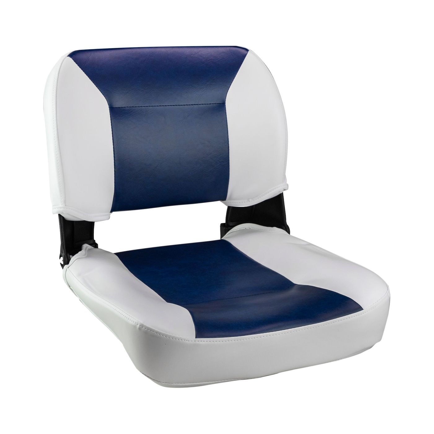 Кресло складное, цвет белый/синий C12510WL