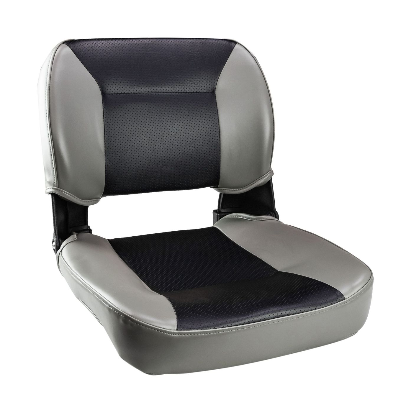 Кресло складное, цвет серый/черный C12510GB кресло мягкое складное classic обивка винил серый 75102gc mr