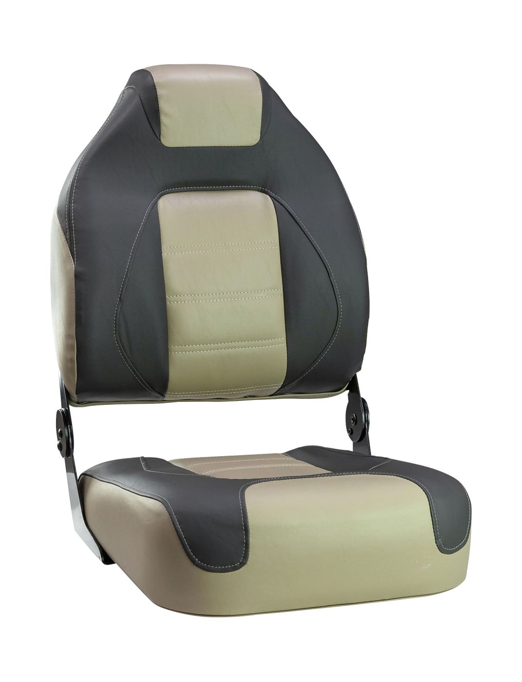Кресло складное, цвет темно-серый/коричневый 1062583 стол acapulco со стеклом ø42 h52 см ротанг темно коричневый