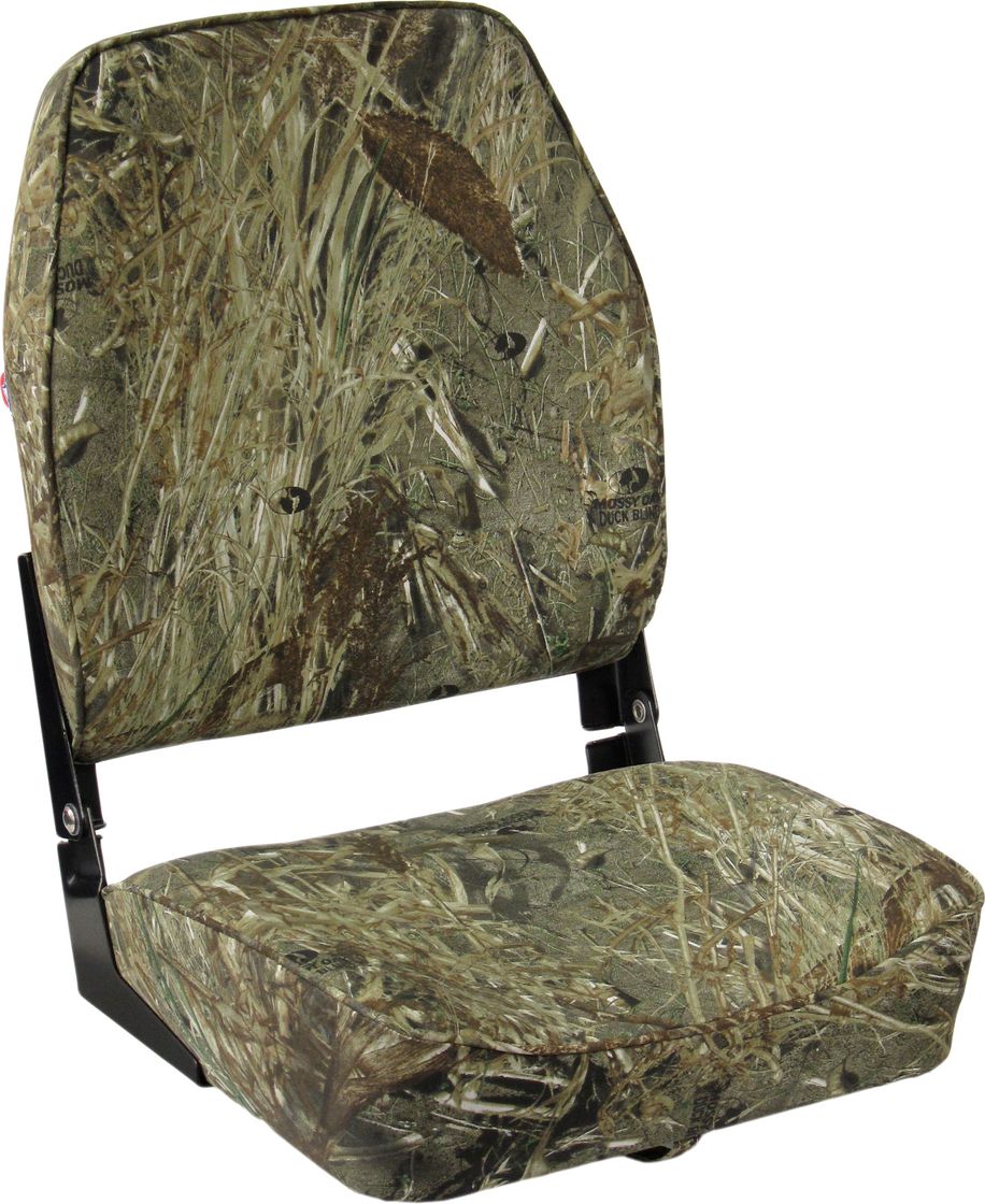 Кресло складное мягкое ECONOMY с высокой спинкой, обивка камуфляжная ткань 1040647 кресло складное мягкое traveler обивка камуфляжная ткань duck blind 1061108c