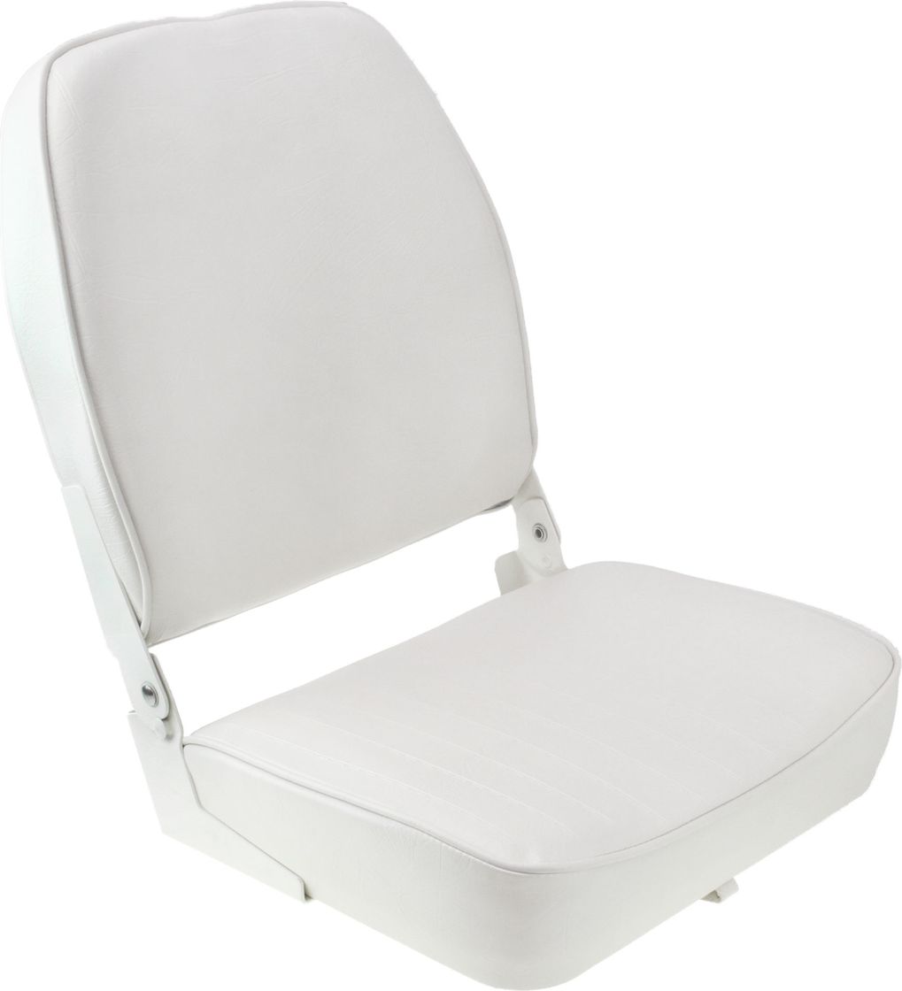 Кресло складное мягкое ECONOMY с высокой спинкой, белое 1040649