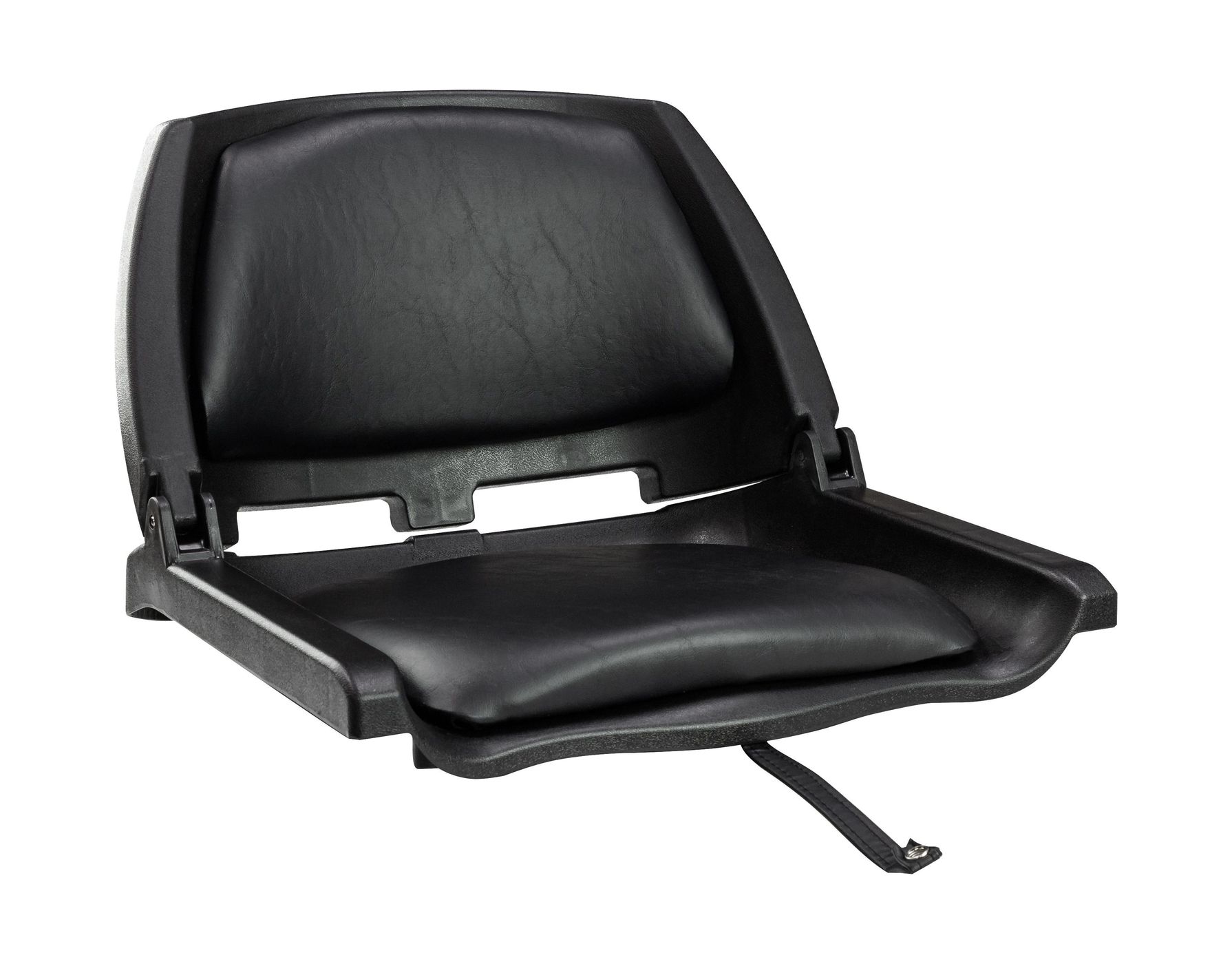 Кресло складное мягкое TRAVELER, цвет черный/черный 1061103C сиденье мягкое bass boat seat серый черный синий 75132gcb