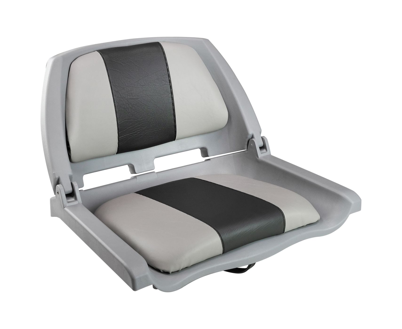 Кресло складное мягкое TRAVELER, цвет серый/черный 1061123C сиденье мягкое bass boat seat серый черный синий 75132gcb