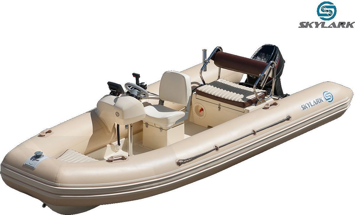 Лодка РИБ (RIB) SKYLARK 420, графит, корпус графит, (комплект) SLK420-G-G-KIT1 коннектор 3 2d графит