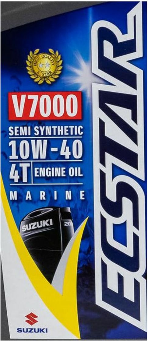 Масло ECSTAR Suzuki Marine V7000 4T SAE 10W40, полусинтетика, бочка 200л. 9900026310200 масло motul suzuki marine 2t tc w3 4 л 106106